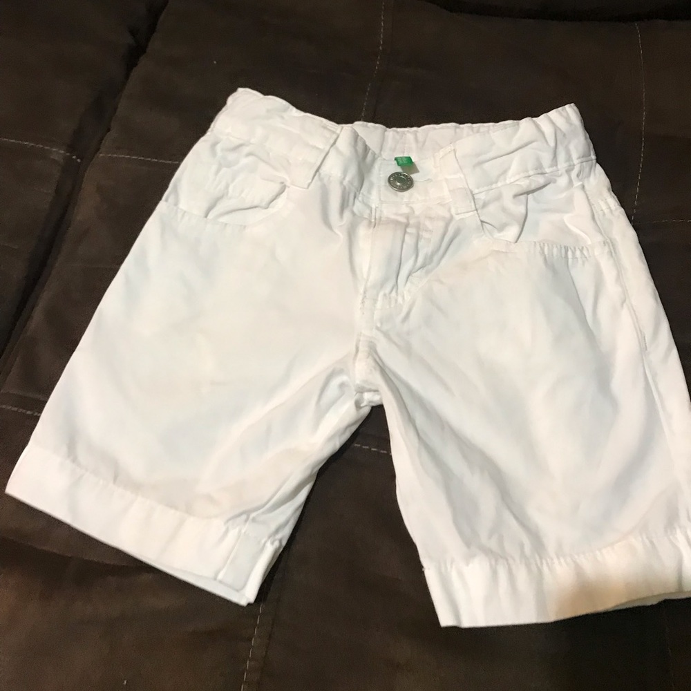 Benetton White Shorts